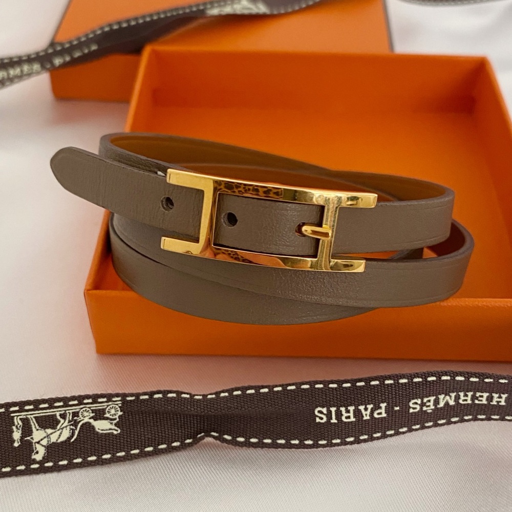 Hermes Hapi 3 Bracelet Medium Model, T1 - Picture 1 of 15